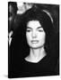 Jacqueline Kennedy at Ceremonies for Assassinated Husband, Pres John Kennedy, Nov 24, 1963-null-Stretched Canvas