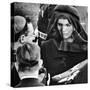 Jacqueline Kennedy at President John Kennedy's Funeral-null-Stretched Canvas