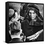 Jacqueline Kennedy at President John Kennedy's Funeral-null-Framed Stretched Canvas