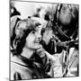 Jacqueline Kennedy Beams at One of the Famed Horses of the Canadian Royal Mounted Police-null-Mounted Photo