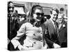 Jacqueline Kennedy in St Patrick's Day Parade-null-Stretched Canvas