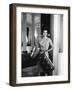 Jacqueline Kennedy in the Process of Redecorating the Blue Room of the White House-Ed Clark-Framed Photographic Print