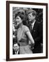 Jacqueline Kennedy, John F. Kennedy, on the White House Lawn, May 28, 1962-null-Framed Photo