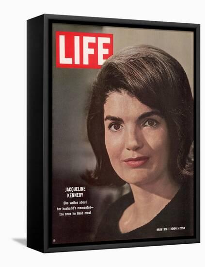 Jacqueline Kennedy, May 29, 1964-George Silk-Framed Stretched Canvas