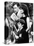 Jacqueline Kennedy Onassis and Son John Kennedy Jr Attend Memorial Mass-null-Stretched Canvas