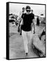 Jacqueline Kennedy Onassis on Vacation in Capri, Italy-null-Framed Stretched Canvas