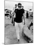Jacqueline Kennedy Onassis on Vacation in Capri, Italy-null-Mounted Photo