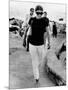 Jacqueline Kennedy Onassis on Vacation in Capri, Italy-null-Mounted Photo