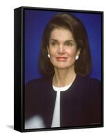 Jacqueline Kennedy Onassis-David Mcgough-Framed Stretched Canvas