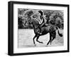 Jacqueline Kennedy, Riding a Horse in Waterford, Ireland, Jun 16, 1967-null-Framed Photo