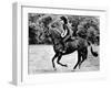 Jacqueline Kennedy, Riding a Horse in Waterford, Ireland, Jun 16, 1967-null-Framed Photo