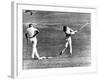 Jacqueline Kennedy Taking Lesson from Golf Pro Henry Lidner at Newport Country Club, Sept 13, 1962-null-Framed Photo