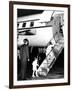 Jacqueline Kennedy Welcomed Home after Vacation on Aristotle Onassis's Yacht, Oct 17, 1963-null-Framed Photo