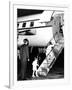 Jacqueline Kennedy Welcomed Home after Vacation on Aristotle Onassis's Yacht, Oct 17, 1963-null-Framed Photo