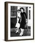 Jacqueline Kennedy, Wife of Senator John Kennedy She Leaves New England Baptist Hospital-null-Framed Photo