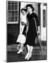 Jacqueline Kennedy, Wife of Senator John Kennedy She Leaves New England Baptist Hospital-null-Mounted Photo