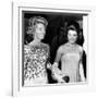 Jacqueline Kennedy with the Wife of the French Ambassador, Nicole Alphand-null-Framed Photo