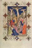 MS 11060-11061 Hours of the Cross: None, Jesus on the Cross, from the 'Tres Riches Heures Du Duc De-Jacquemart De Hesdin-Giclee Print