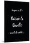 Jacques A Dit Cuvette Oui-null-Mounted Poster