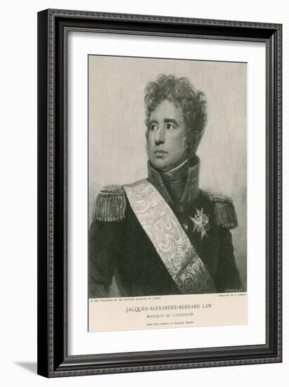 Jacques-Alexandre-Bernard Law-Francois Gerard-Framed Giclee Print