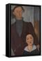 Jacques and Berthe Lipchitz, 1916-Amedeo Modigliani-Framed Stretched Canvas