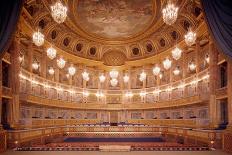 Interior of the Opera House, Completed in 1770-Jacques-Ange Gabriel-Stretched Canvas