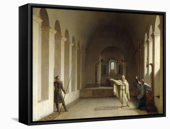 Jacques Bernard de Molay-Daniele Richard-Framed Stretched Canvas