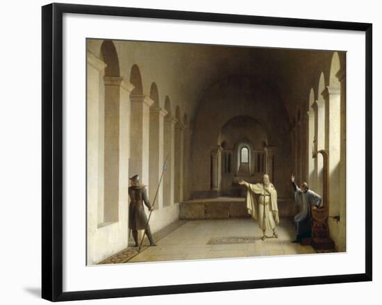 Jacques Bernard de Molay-Daniele Richard-Framed Giclee Print