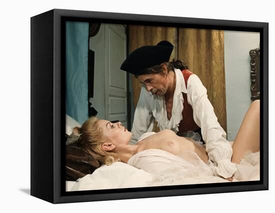 Jacques Brel and Christine Aurel: Mon Oncle Benjamin, 1969-Marcel Dole-Framed Stretched Canvas