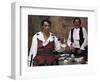 Jacques Brel and Paul Préboist: Mon Oncle Benjamin, 1969-Marcel Dole-Framed Photographic Print