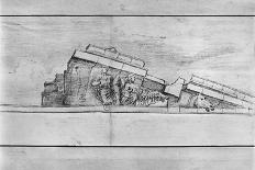 Study of the Frieze from the West Pediment of the Parthenon-Jacques Carrey-Framed Giclee Print