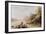 Jacques Cartier (1491-1557) Discovering the St. Lawrence River in 1535, 1847-Baron Theodore Gudin-Framed Giclee Print