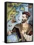 Jacques Cartier (1491-1557)-null-Framed Stretched Canvas