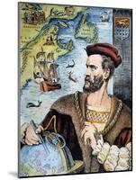 Jacques Cartier (1491-1557)-null-Mounted Giclee Print