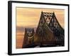 Jacques Cartier Bridge, Montreal, Quebec, Canada-Walter Bibikow-Framed Photographic Print