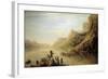 Jacques Cartier Discovering the Saint Lawrence River (Canada)-null-Framed Giclee Print