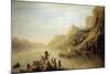 Jacques Cartier Discovering the Saint Lawrence River (Canada)-null-Mounted Giclee Print