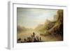 Jacques Cartier Discovering the Saint Lawrence River (Canada)-null-Framed Giclee Print