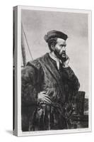 Jacques Cartier, French Explorer-Middle Temple Library-Stretched Canvas