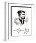 Jacques Cartier, Head-null-Framed Art Print