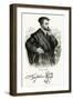 Jacques Cartier, Profile-null-Framed Art Print