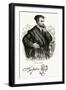 Jacques Cartier, Profile-null-Framed Art Print