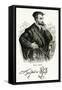 Jacques Cartier, Profile-null-Framed Stretched Canvas