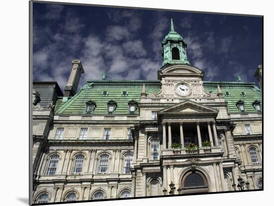 Jacques Cartier Square, City Hall, Montreal, Quebec, Canada-Cindy Miller Hopkins-Mounted Photographic Print