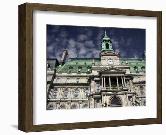 Jacques Cartier Square, City Hall, Montreal, Quebec, Canada-Cindy Miller Hopkins-Framed Photographic Print