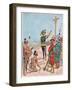 Jacques Cartier Takes Possession of the Bay of Gaspe, Canada, 1534-L Geisleh-Framed Giclee Print