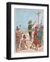 Jacques Cartier Takes Possession of the Bay of Gaspe, Canada, 1534-L Geisleh-Framed Giclee Print