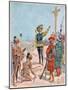 Jacques Cartier Takes Possession of the Bay of Gaspe, Canada, 1534-L Geisleh-Mounted Giclee Print