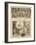 Jacques Cazotte Predicts the Fate of His Fellow Guests and Himself During the Imminent Revolution-null-Framed Art Print