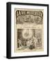 Jacques Cazotte Predicts the Fate of His Fellow Guests and Himself During the Imminent Revolution-null-Framed Art Print
